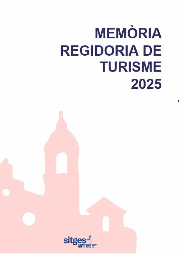 2025 Sitges Tourism Annual Repport Cover