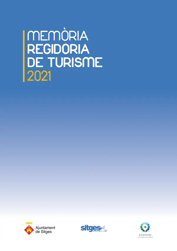 2022 Sitges Tourism Annual Report Cover