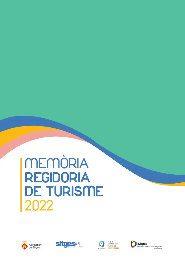 2022 Sitges Tourism Annual Report Cover